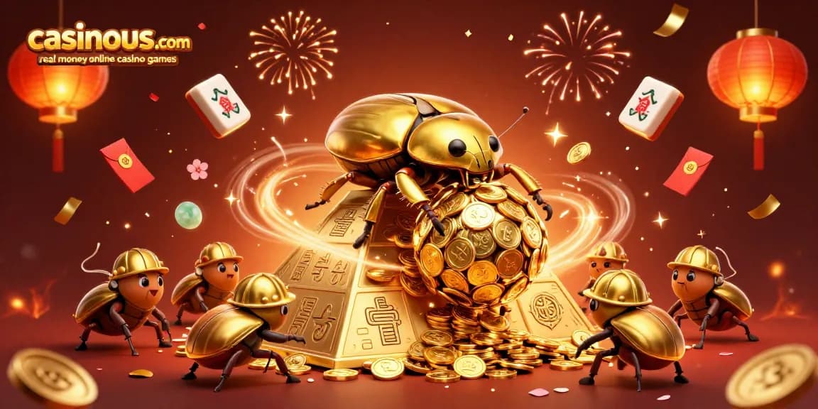 Experience thrilling action at casinous.com real money online casino games with vibrant 3D illustrations.