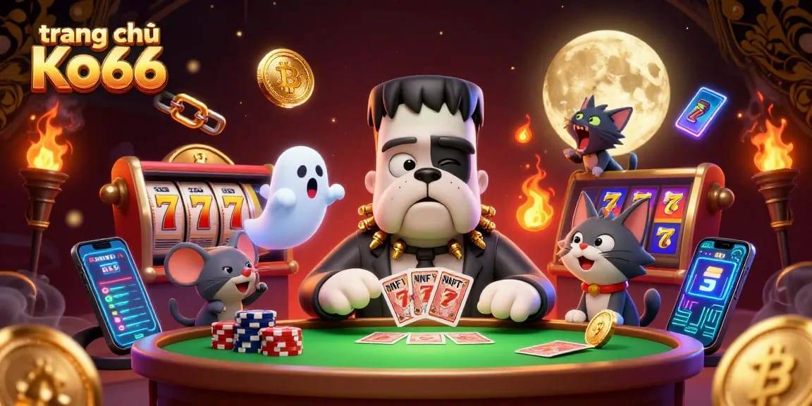 Experience engaging gameplay at trang chủ Ko66 featuring vibrant slot and character action.