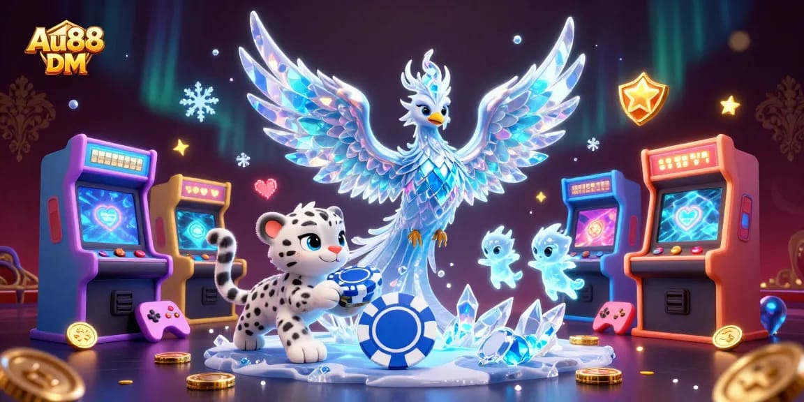 Elevate your gaming with Au88 DM's vibrant casino experience, featuring colorful characters and energetic gameplay.