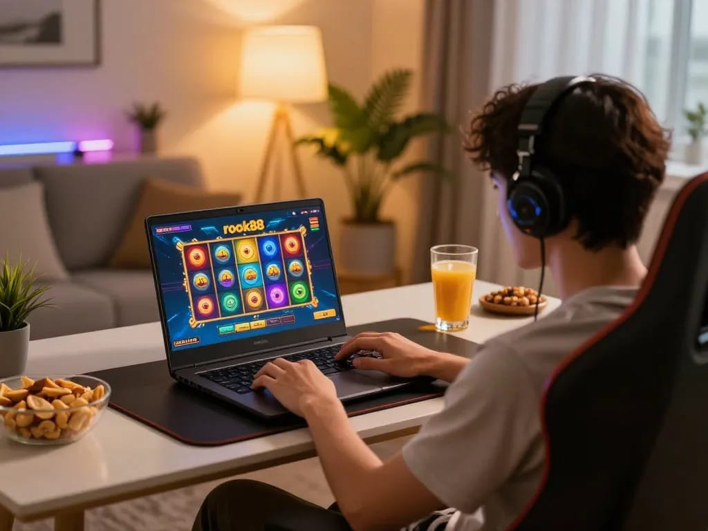 Permainan menarik di slot rokok88, menampilkan pengalaman kasino online yang mendebarkan.