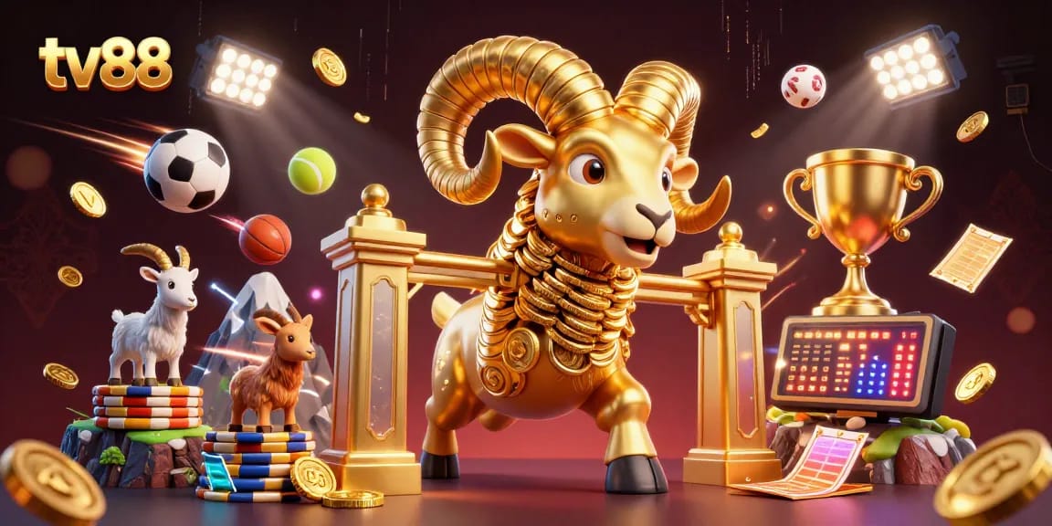 Experience thrilling gaming action with tv88 through a dazzling display of vibrant casino elements.