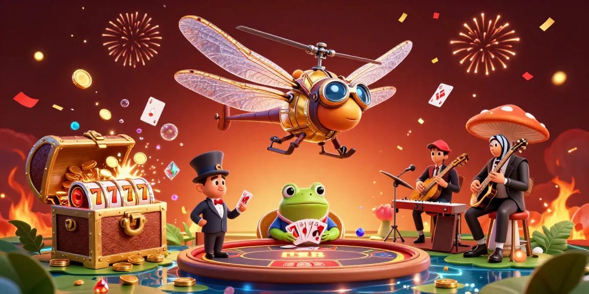 Experience thrilling gameplay at d-y with our dragonfly pilot and lively casino atmosphere.