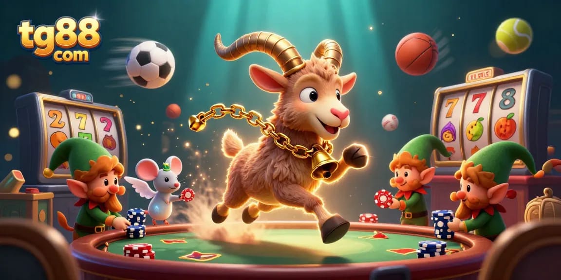 Experience thrilling games at tg88 com with a festive holiday casino filled with gremlins and excitement.
