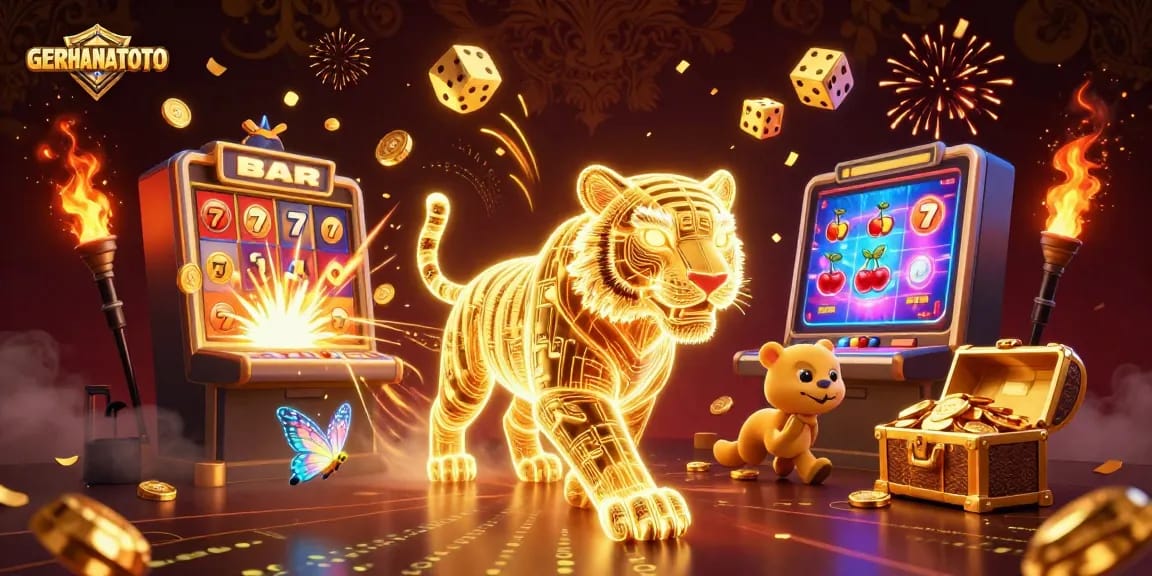 Menangkan jackpot di GERHANATOTO dengan slot mesin berlapis emas dan keberuntungan pada permainan!
