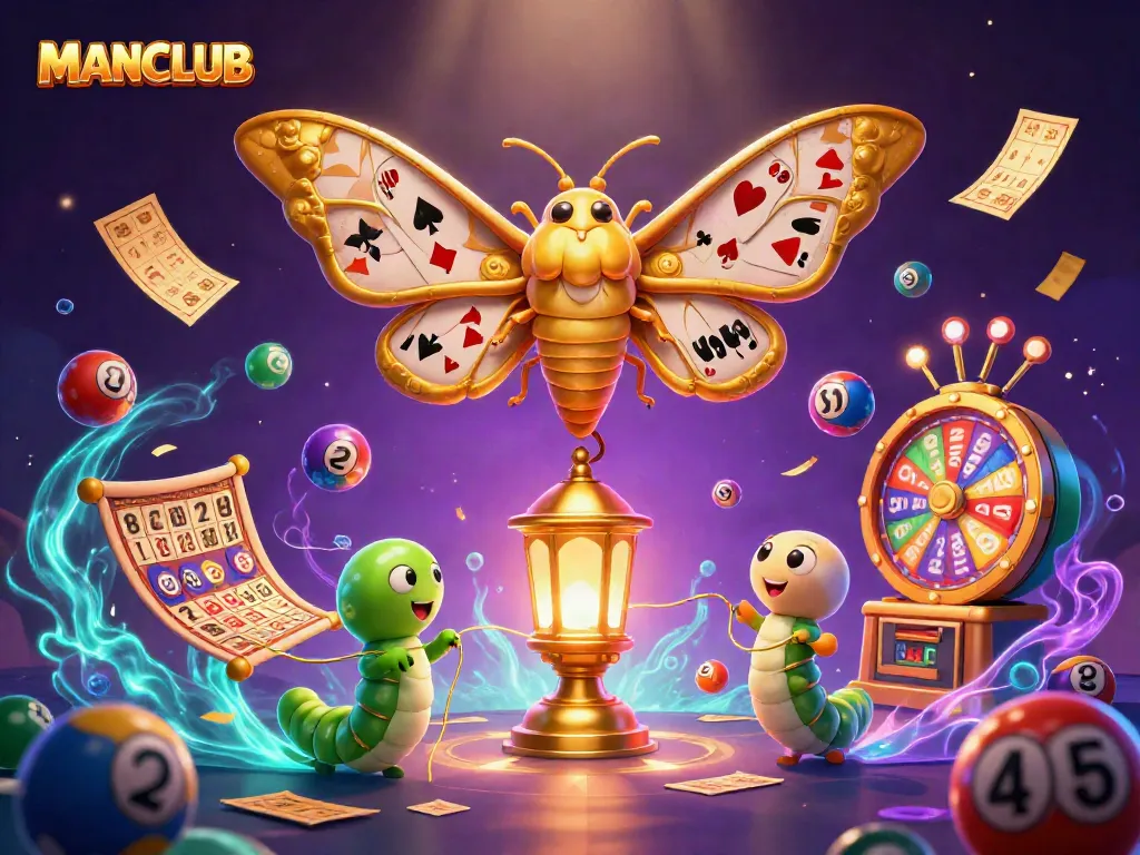 Engage with MANCLUB's dynamic casino world featuring vibrant games and rich visual elements.