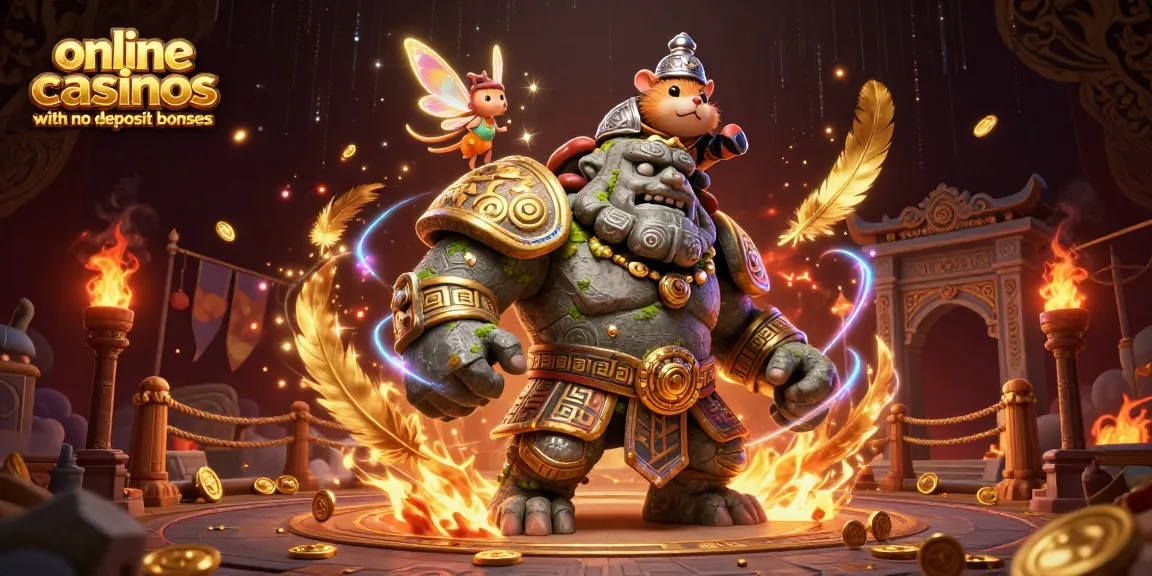 Engage in thrilling action at online casinos with no deposit bonuses featuring mystical characters and magical elements.