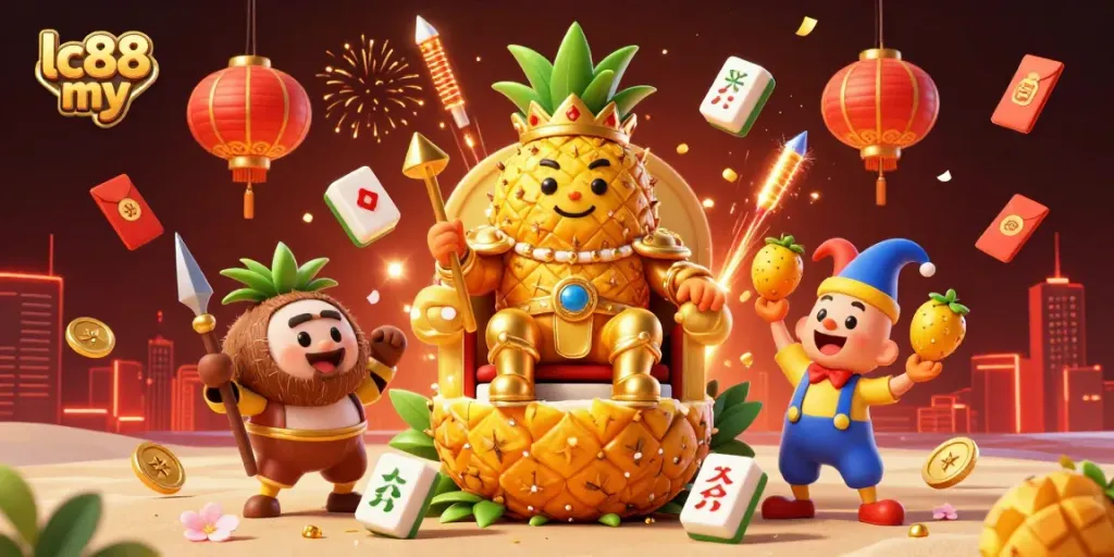 Join the fun at lc88 my, where the golden pineapple king reigns over thrilling casino action.
