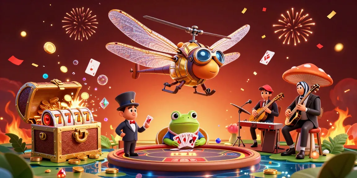 Experience thrilling gameplay at d-y with our dragonfly pilot and lively casino atmosphere.