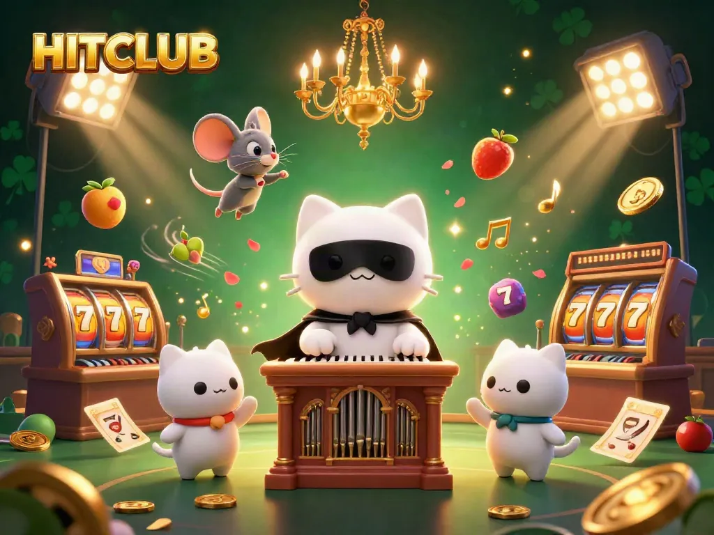 Experience winning strategies at HITCLUB with vibrant casino scenes and energetic elements.